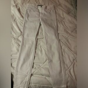 white high rise jean legging!